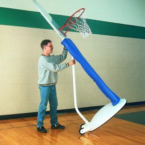 Playtime Clear Acrylic Elementary Basketball Standard