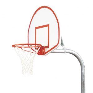 3-1/2″ Tough Duty Finished Aluminum Fan Playground Basketball System