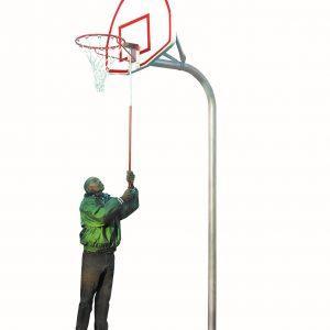 3-1/2″ Tough Duty Removable Playground Basketball System