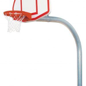 5-9/16″ Mega Duty Finished Aluminum Fan Playground Basketball System