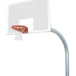 5-9/16″ Mega Duty 42″ x 72″ Perforated Steel Playground Basketball System
