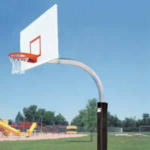 5-9/16″ Mega Duty 42″ x 72″ Steel Rectangular Playground Basketball System