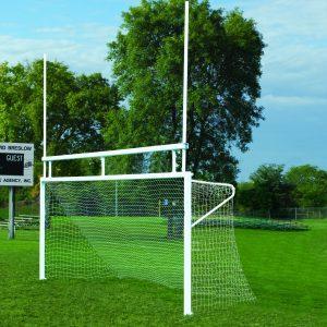 Combo Soccer/Football In-Ground Aluminum Goals