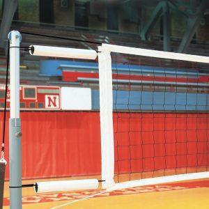 Kevlar Competition Volleyball Net with Cable Covers and Storage Bag