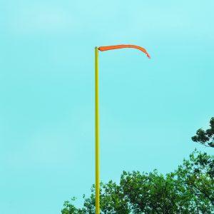 Football Orange Wind Direction Streamers