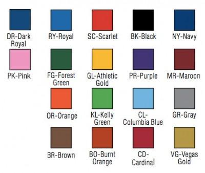 Solid Color Vinyl Padding Options